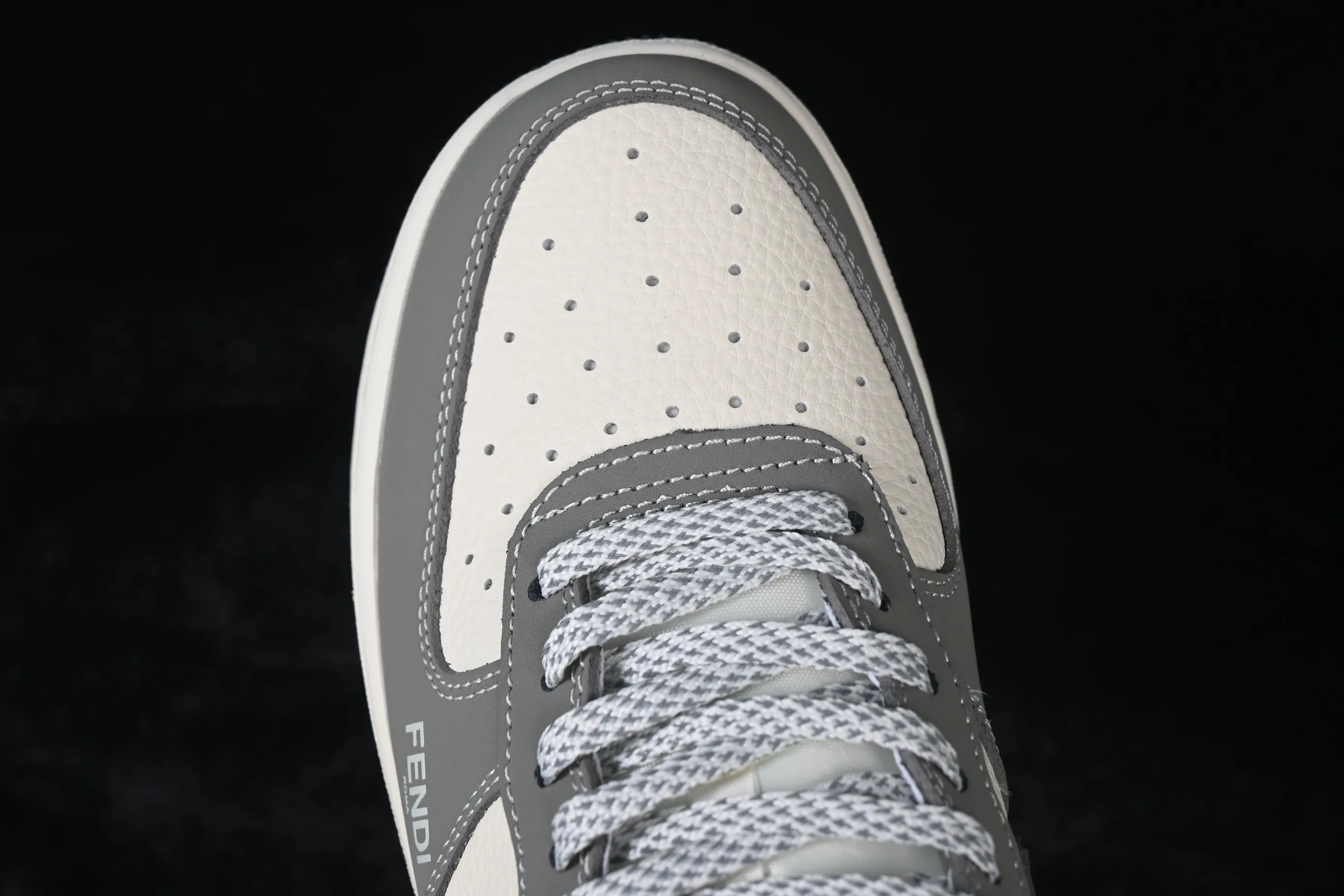 All categories Nk Air Force 1 Air Force series Nk Air Force 1 Low Air Force low top Nike Air Force 1'07 Low joint creative beige gray black Air Force 1 low top casual sneakers DF0188-110